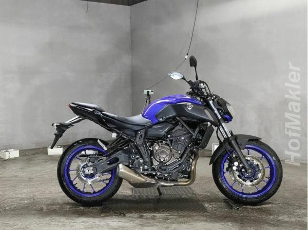 Мотоцикл naked bike Yamaha MT-07 рама RM19J нэйкед байк среднекубатурн ....  МОСКВА, Любое расположение