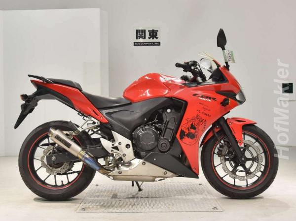 Мотоцикл спортбайк Honda CBR400R ABS рама NC47 модификация ABS спортив ....  МОСКВА, Любое расположение